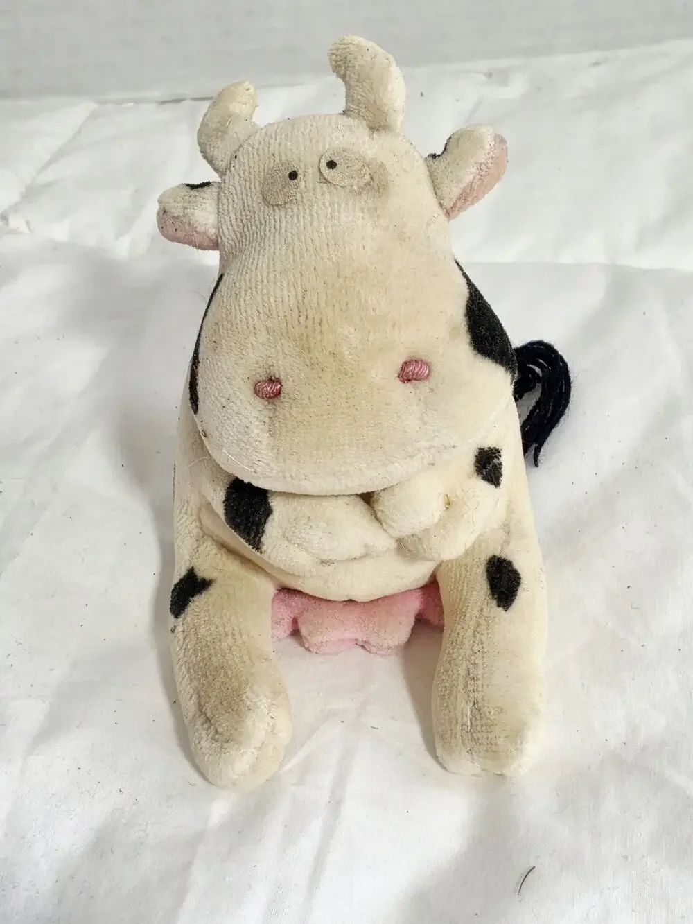 Minimals Sandra Boynton 1992 Gund Stuffed Cow Plush M.J. Retired Discontinued